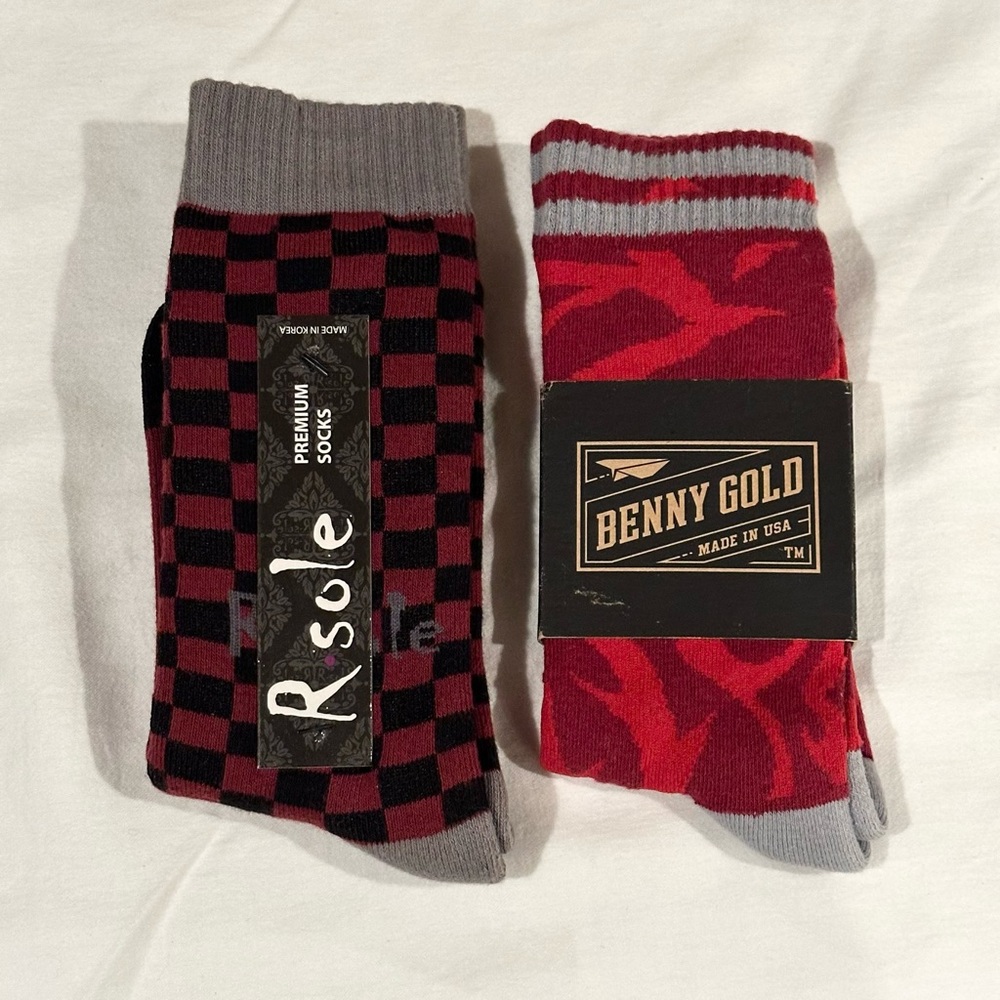 R Sole & Benny Gold Socks Bundle